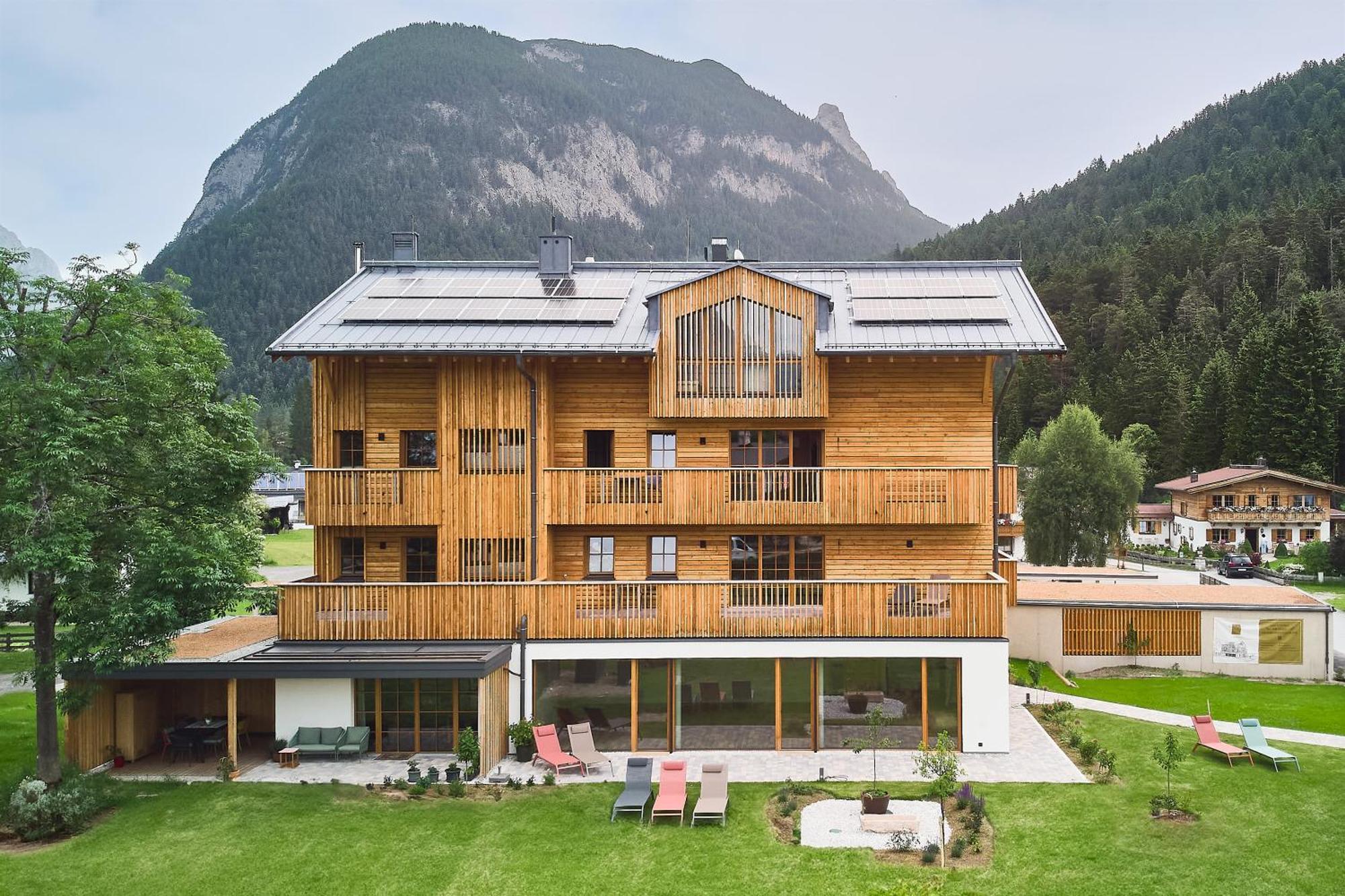 Kurblhof Natur Hotel Appartements Leutasch Ngoại thất bức ảnh